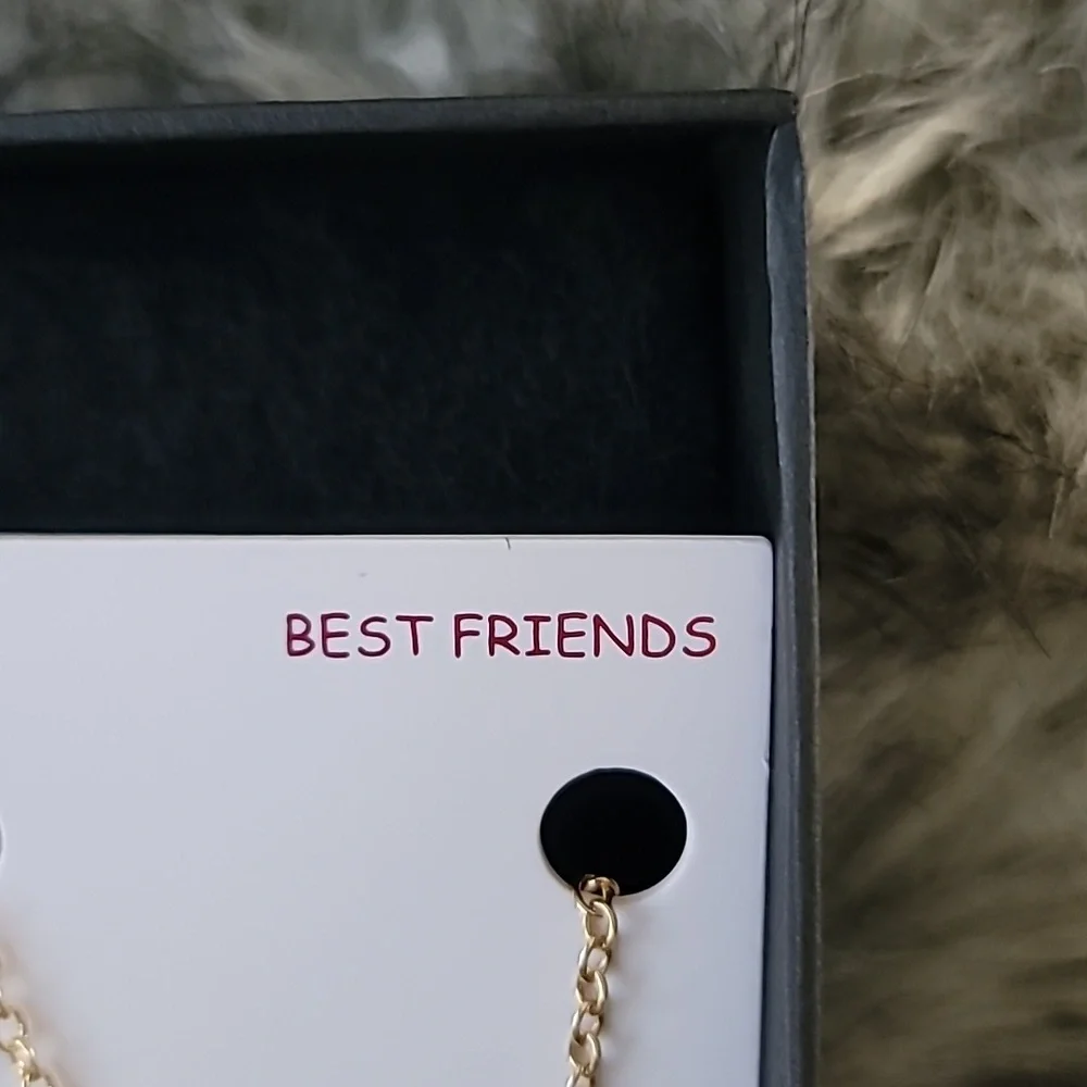 Betsey Johnson Gold and Red Lobster Best Friend Necklace Set - Picture 3 of 6